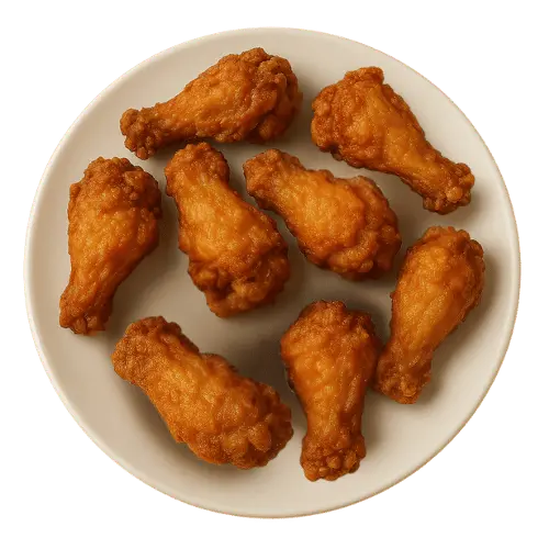 8 piece Chicken Wings